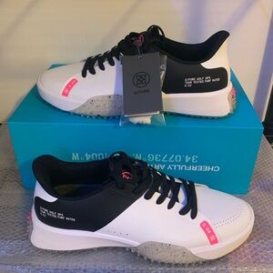 G/FORE G.112 Stippled Golf Shoes GMF000025 S/ONX - Mens Size 11.5